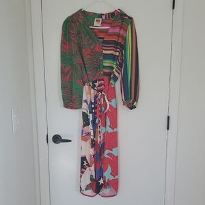 Farm Rio Ciela Midi Shirtdress